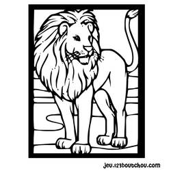 ぬりえページ: ライオン (動物) #10289 - 無料の印刷可能なぬりえページ