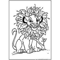 ぬりえページ: ライオン (動物) #10312 - 無料の印刷可能なぬりえページ