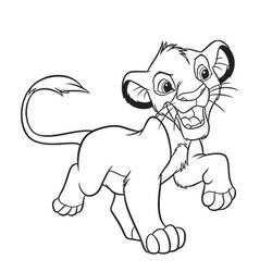 ぬりえページ: ライオン (動物) #10314 - 無料の印刷可能なぬりえページ