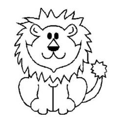 ぬりえページ: ライオン (動物) #10324 - 無料の印刷可能なぬりえページ
