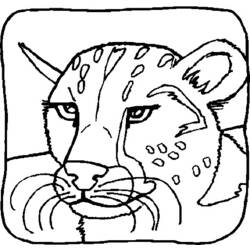 ぬりえページ: ライオン (動物) #10341 - 無料の印刷可能なぬりえページ