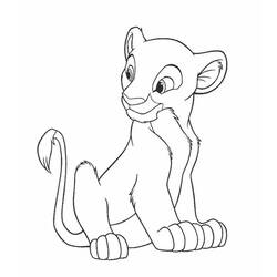 ぬりえページ: ライオン (動物) #10345 - 無料の印刷可能なぬりえページ