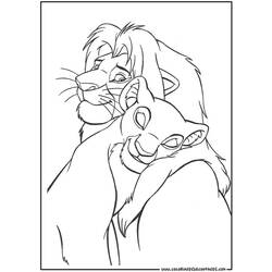 ぬりえページ: ライオン (動物) #10372 - 無料の印刷可能なぬりえページ