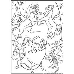 ぬりえページ: ライオン (動物) #10390 - 無料の印刷可能なぬりえページ