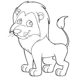 ぬりえページ: ライオン (動物) #10398 - 無料の印刷可能なぬりえページ