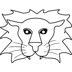 ぬりえページ: ライオン (動物) #10414 - 無料の印刷可能なぬりえページ