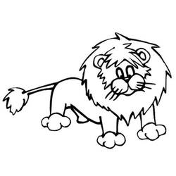 ぬりえページ: ライオン (動物) #10424 - 無料の印刷可能なぬりえページ