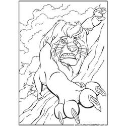 ぬりえページ: ライオン (動物) #10436 - 無料の印刷可能なぬりえページ