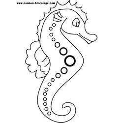 ぬりえページ: 海洋生物 (動物) #21995 - 無料の印刷可能なぬりえページ