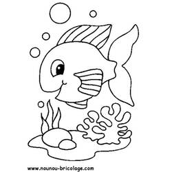 ぬりえ: 海洋生物 - 無料の印刷可能なぬりえページ