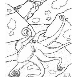 ぬりえページ: 海洋生物 (動物) #22105 - 無料の印刷可能なぬりえページ