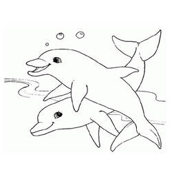 ぬりえページ: 海洋生物 (動物) #22185 - 無料の印刷可能なぬりえページ
