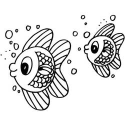 ぬりえページ: 海洋生物 (動物) #22190 - 無料の印刷可能なぬりえページ