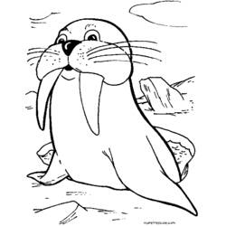 ぬりえページ: 海洋生物 (動物) #22225 - 無料の印刷可能なぬりえページ