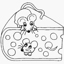 ぬりえページ: マウス (動物) #13969 - 無料の印刷可能なぬりえページ