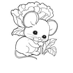 ぬりえページ: マウス (動物) #13976 - 無料の印刷可能なぬりえページ