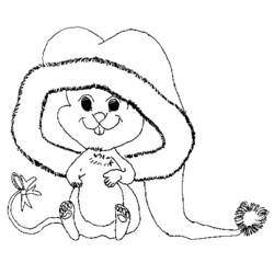 ぬりえページ: マウス (動物) #14001 - 無料の印刷可能なぬりえページ
