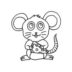 ぬりえページ: マウス (動物) #14066 - 無料の印刷可能なぬりえページ