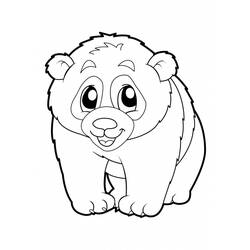 ぬりえページ: パンダ (動物) #12464 - 無料の印刷可能なぬりえページ