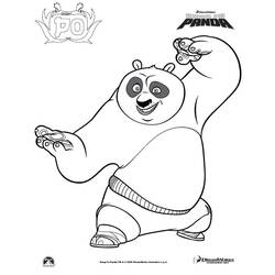 ぬりえページ: パンダ (動物) #12484 - 無料の印刷可能なぬりえページ