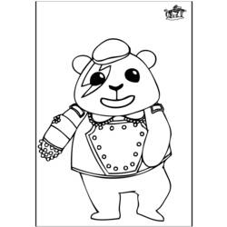 ぬりえページ: パンダ (動物) #12507 - 無料の印刷可能なぬりえページ