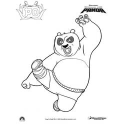 ぬりえページ: パンダ (動物) #12578 - 無料の印刷可能なぬりえページ