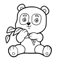 ぬりえページ: パンダ (動物) #175202 - 無料の印刷可能なぬりえページ