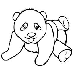 ぬりえページ: パンダ (動物) #175223 - 無料の印刷可能なぬりえページ