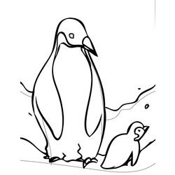 ぬりえページ: ペンギン (動物) #16822 - 無料の印刷可能なぬりえページ