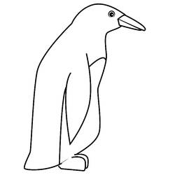 ぬりえページ: ペンギン (動物) #16832 - 無料の印刷可能なぬりえページ