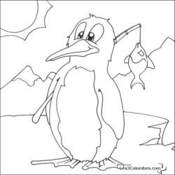 ぬりえページ: ペンギン (動物) #16857 - 無料の印刷可能なぬりえページ