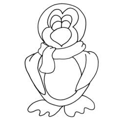 ぬりえページ: ペンギン (動物) #16870 - 無料の印刷可能なぬりえページ