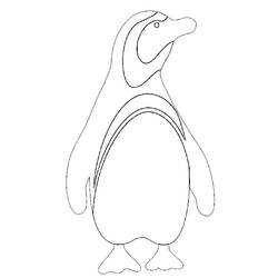 ぬりえページ: ペンギン (動物) #16891 - 無料の印刷可能なぬりえページ