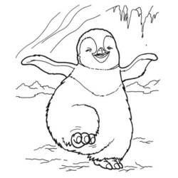 ぬりえページ: ペンギン (動物) #16911 - 無料の印刷可能なぬりえページ