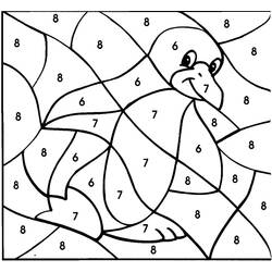 ぬりえページ: ペンギン (動物) #16915 - 無料の印刷可能なぬりえページ