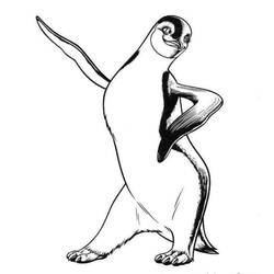 ぬりえページ: ペンギン (動物) #16948 - 無料の印刷可能なぬりえページ