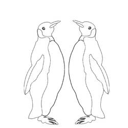ぬりえページ: ペンギン (動物) #16950 - 無料の印刷可能なぬりえページ