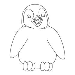 ぬりえページ: ペンギン (動物) #16964 - 無料の印刷可能なぬりえページ