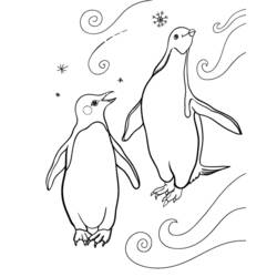 ぬりえページ: ペンギン (動物) #16968 - 無料の印刷可能なぬりえページ