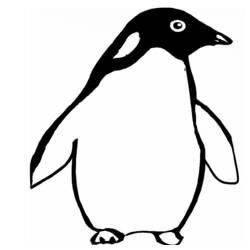 ぬりえページ: ペンギン (動物) #16979 - 無料の印刷可能なぬりえページ