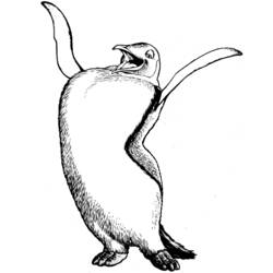 ぬりえページ: ペンギン (動物) #17004 - 無料の印刷可能なぬりえページ