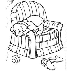 ぬりえページ: 子犬 (動物) #2917 - 無料の印刷可能なぬりえページ