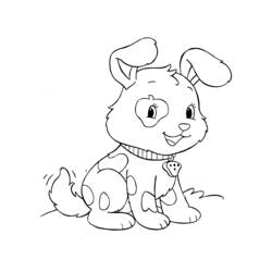 ぬりえページ: 子犬 (動物) #2958 - 無料の印刷可能なぬりえページ
