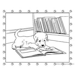 ぬりえページ: 子犬 (動物) #2973 - 無料の印刷可能なぬりえページ