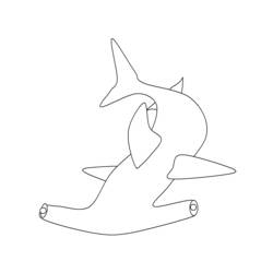 ぬりえページ: 鮫 (動物) #14844 - 無料の印刷可能なぬりえページ