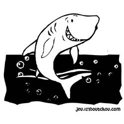 ぬりえページ: 鮫 (動物) #14933 - 無料の印刷可能なぬりえページ