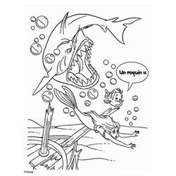 ぬりえページ: 鮫 (動物) #14938 - 無料の印刷可能なぬりえページ