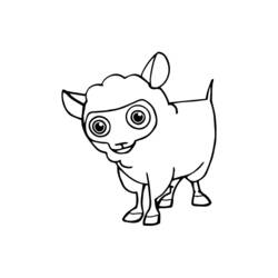 ぬりえページ: 羊 (動物) #11440 - 無料の印刷可能なぬりえページ