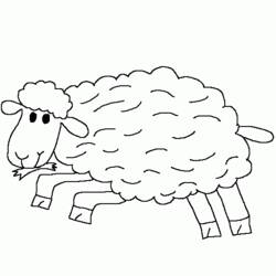ぬりえページ: 羊 (動物) #11446 - 無料の印刷可能なぬりえページ