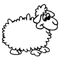 ぬりえページ: 羊 (動物) #11459 - 無料の印刷可能なぬりえページ